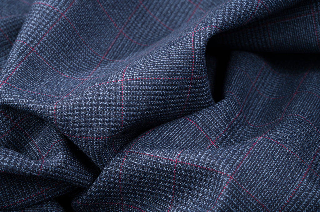 Exclusive for Drapers – Vintage Twist Wool Fabric – Made in England