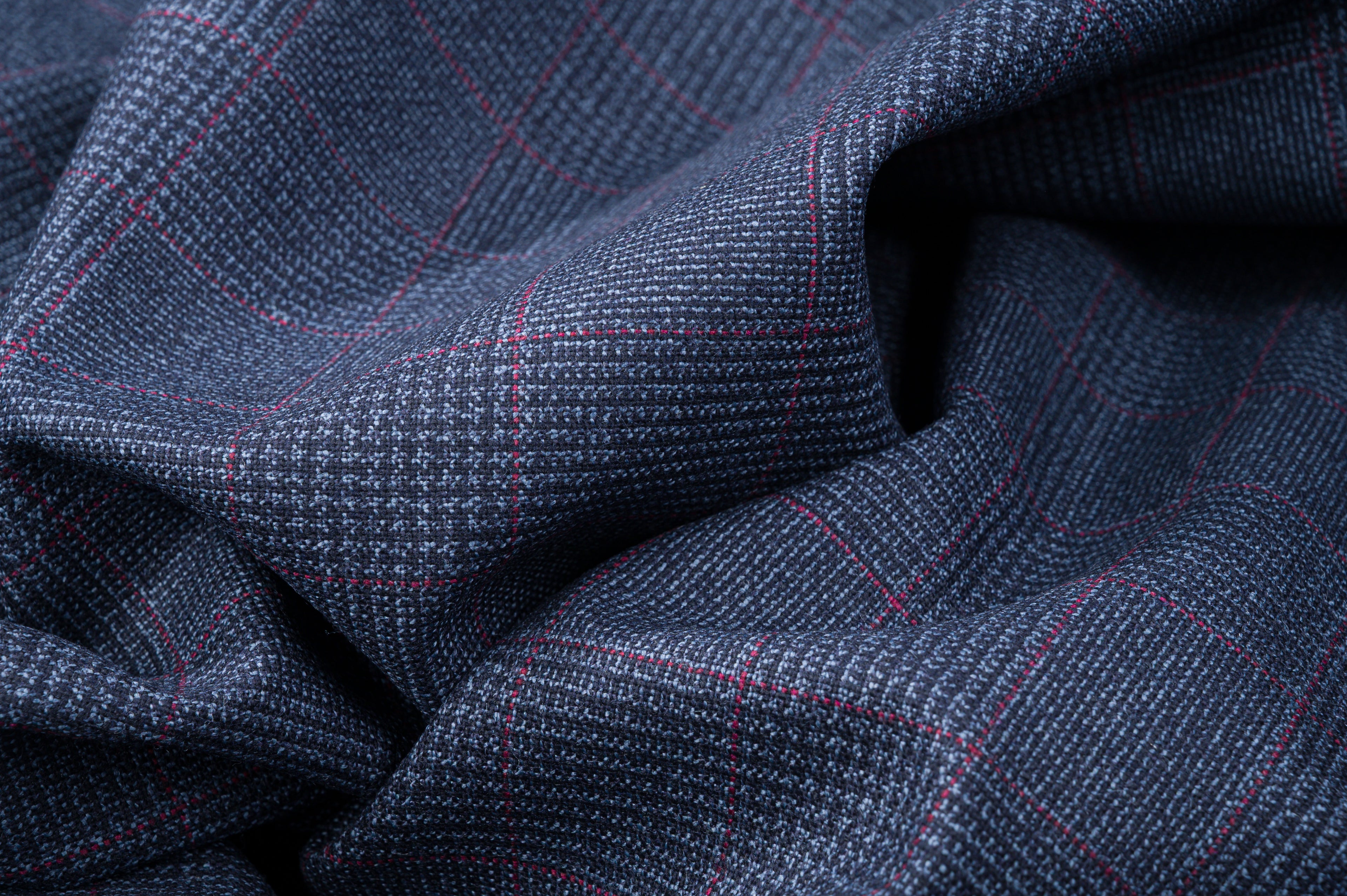 Exclusive for Drapers – Vintage Twist Wool Fabric – Made in England