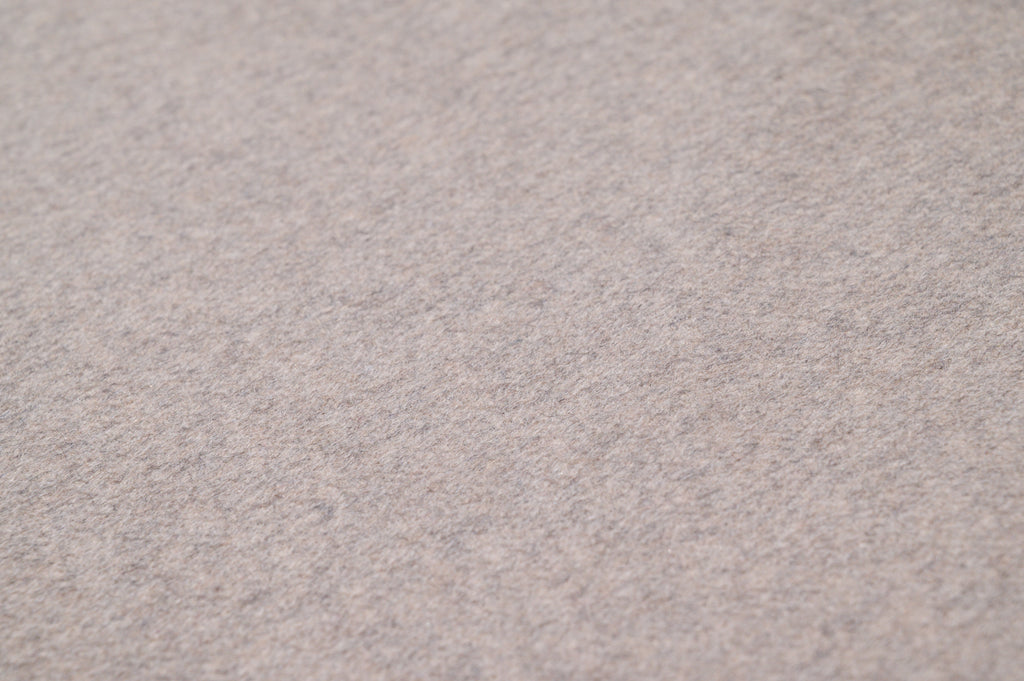 Cesare Gatti 100% Pure Cashmere Fabric 450g Natural Beige Luxury Coat Weight