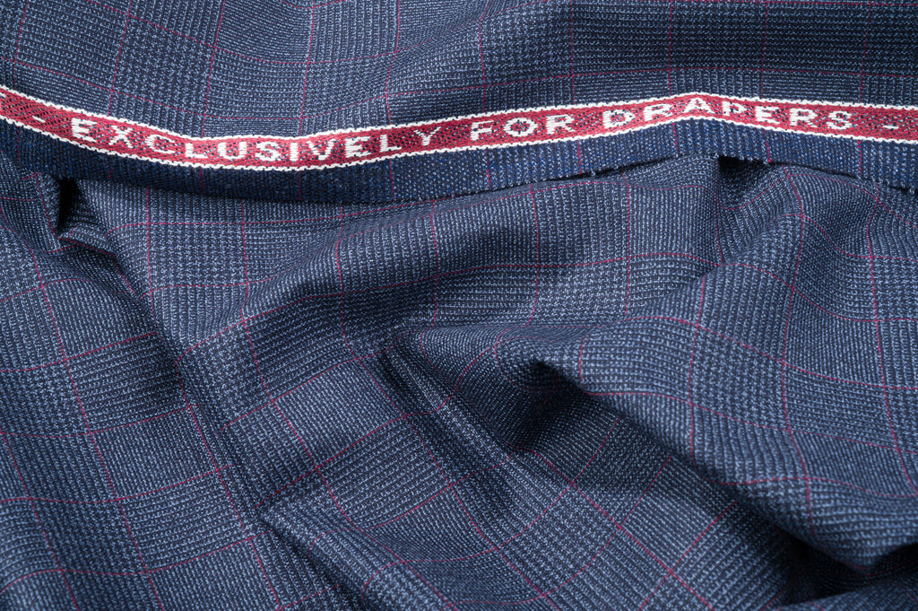 Exclusive for Drapers – Vintage Twist Wool Fabric – Made in England