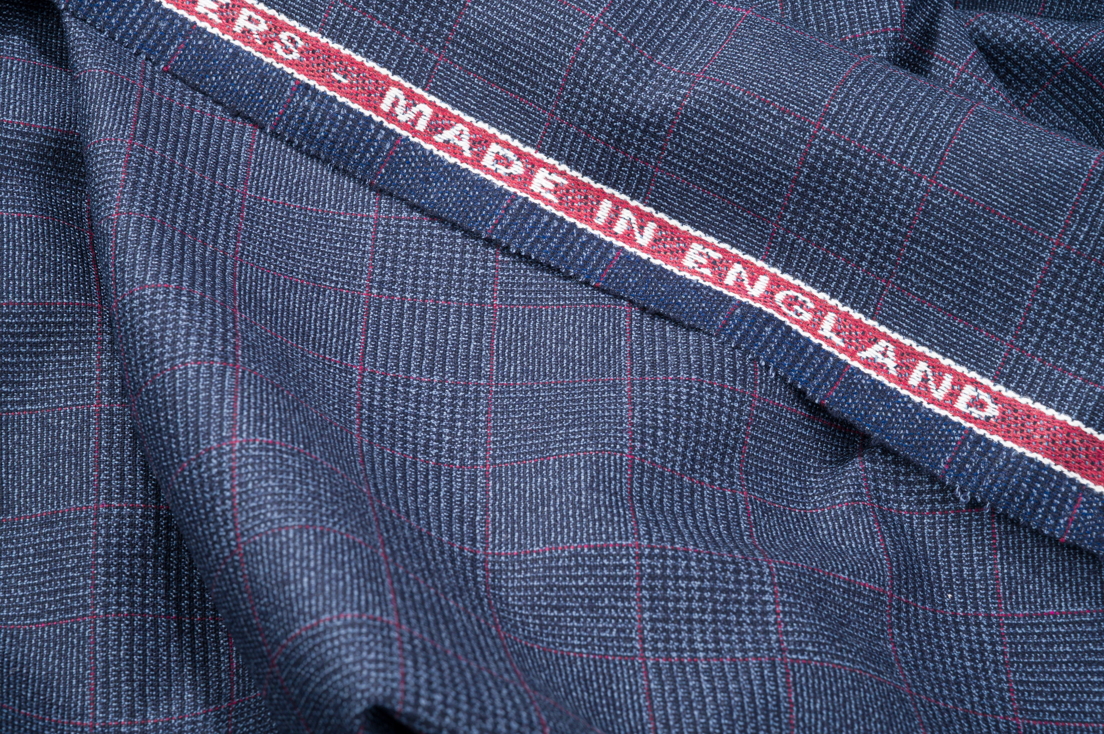 Exclusive for Drapers – Vintage Twist Wool Fabric – Made in England