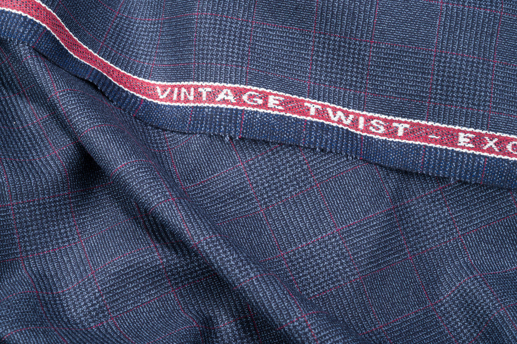 Exclusive for Drapers – Vintage Twist Wool Fabric – Made in England