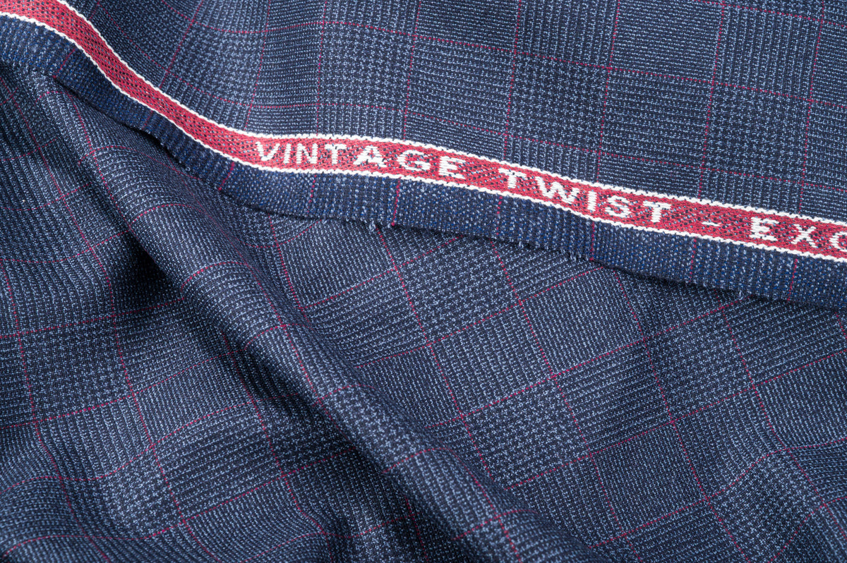 Exclusive for Drapers – Vintage Twist Wool Fabric – Made in England