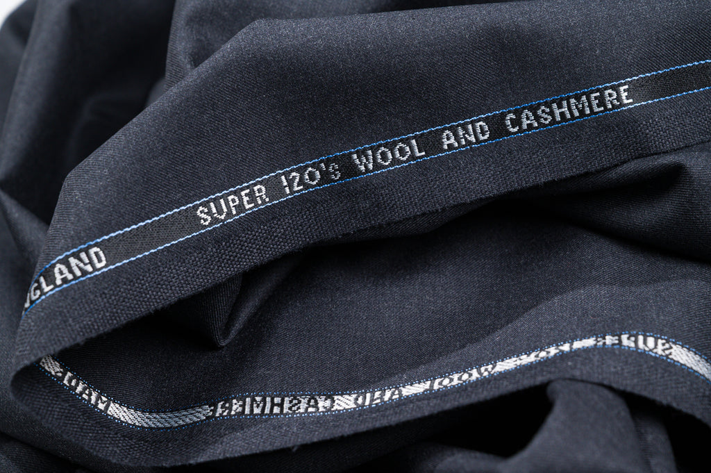Vintage Super 120's Wool & Cashmere Made in England