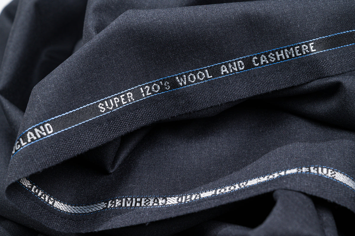 Vintage Super 120's Wool & Cashmere Made in England