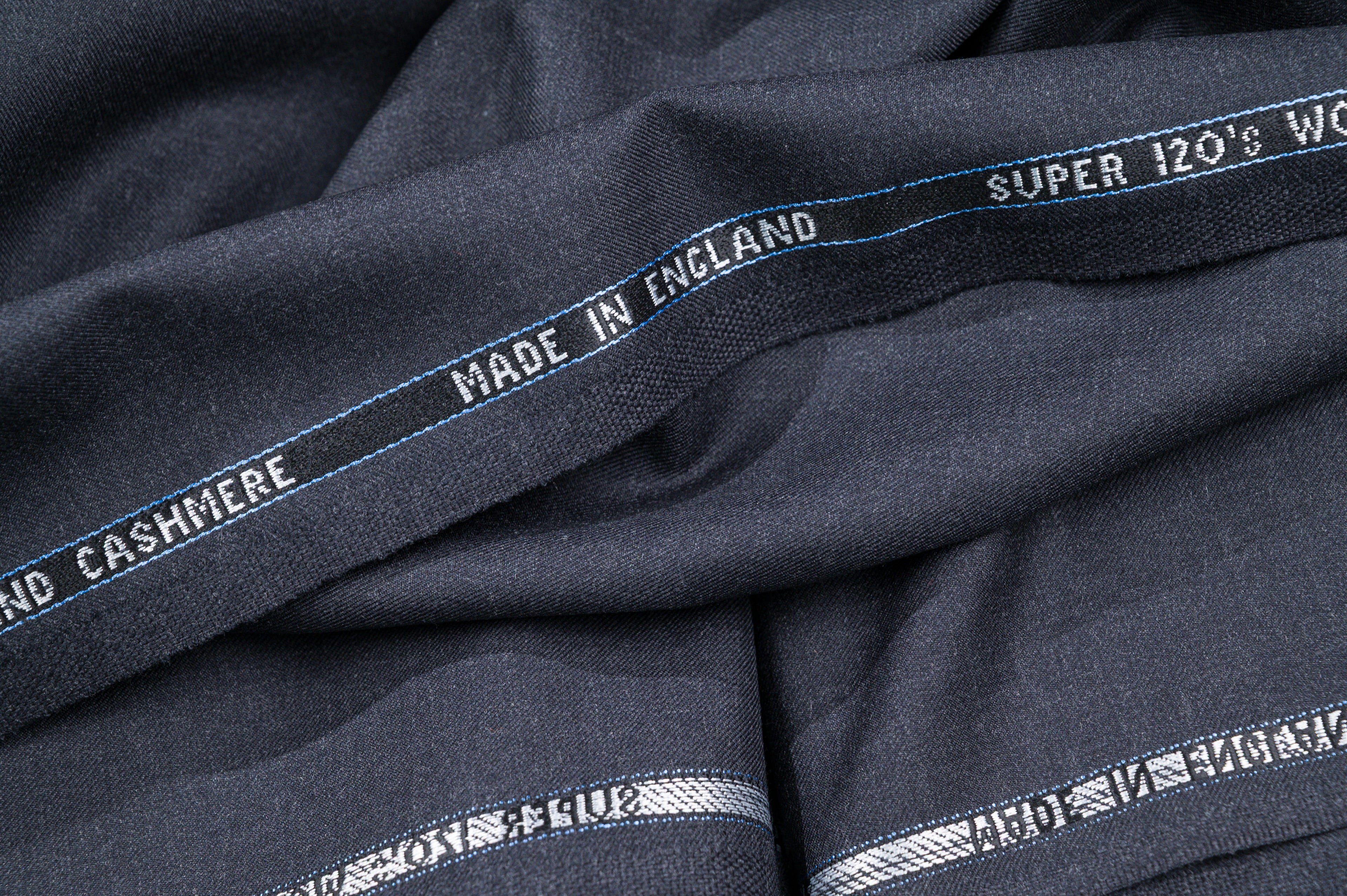 Vintage Super 120's Wool & Cashmere Made in England