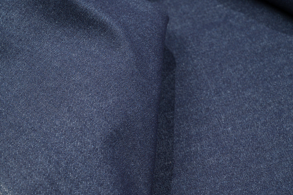 Heavyweight Raw Denim Fabric 16 oz Deep Indigo For Jeans & Workwear