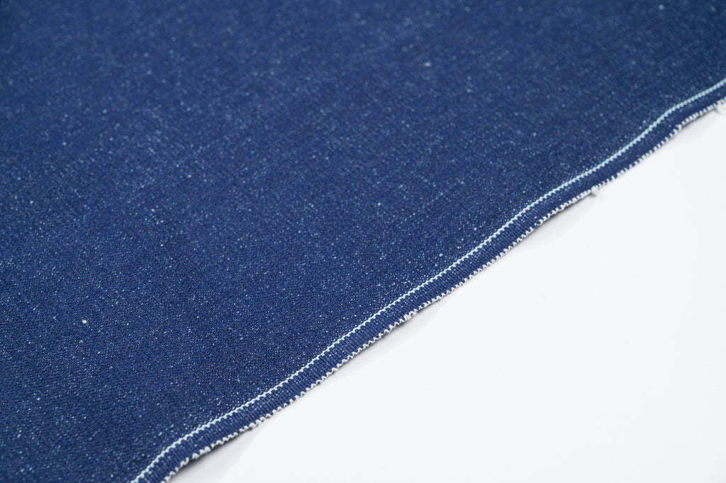 Premium Raw Denim Fabric 12 oz Indigo Blue 100% Cotton