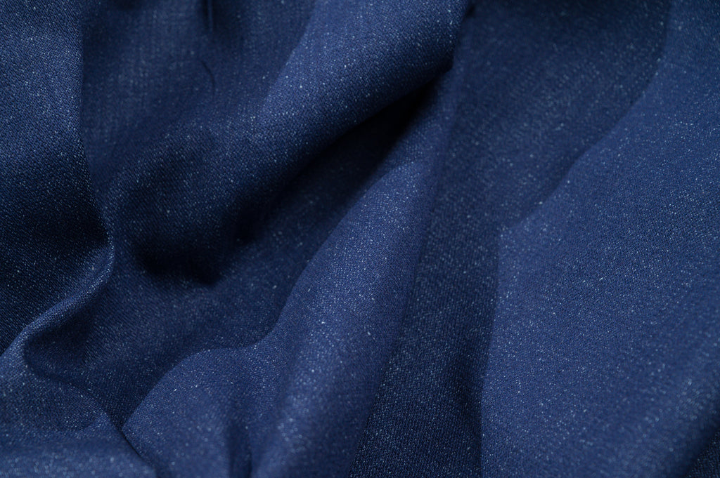 Premium Raw Denim Fabric 12 oz Indigo Blue 100% Cotton
