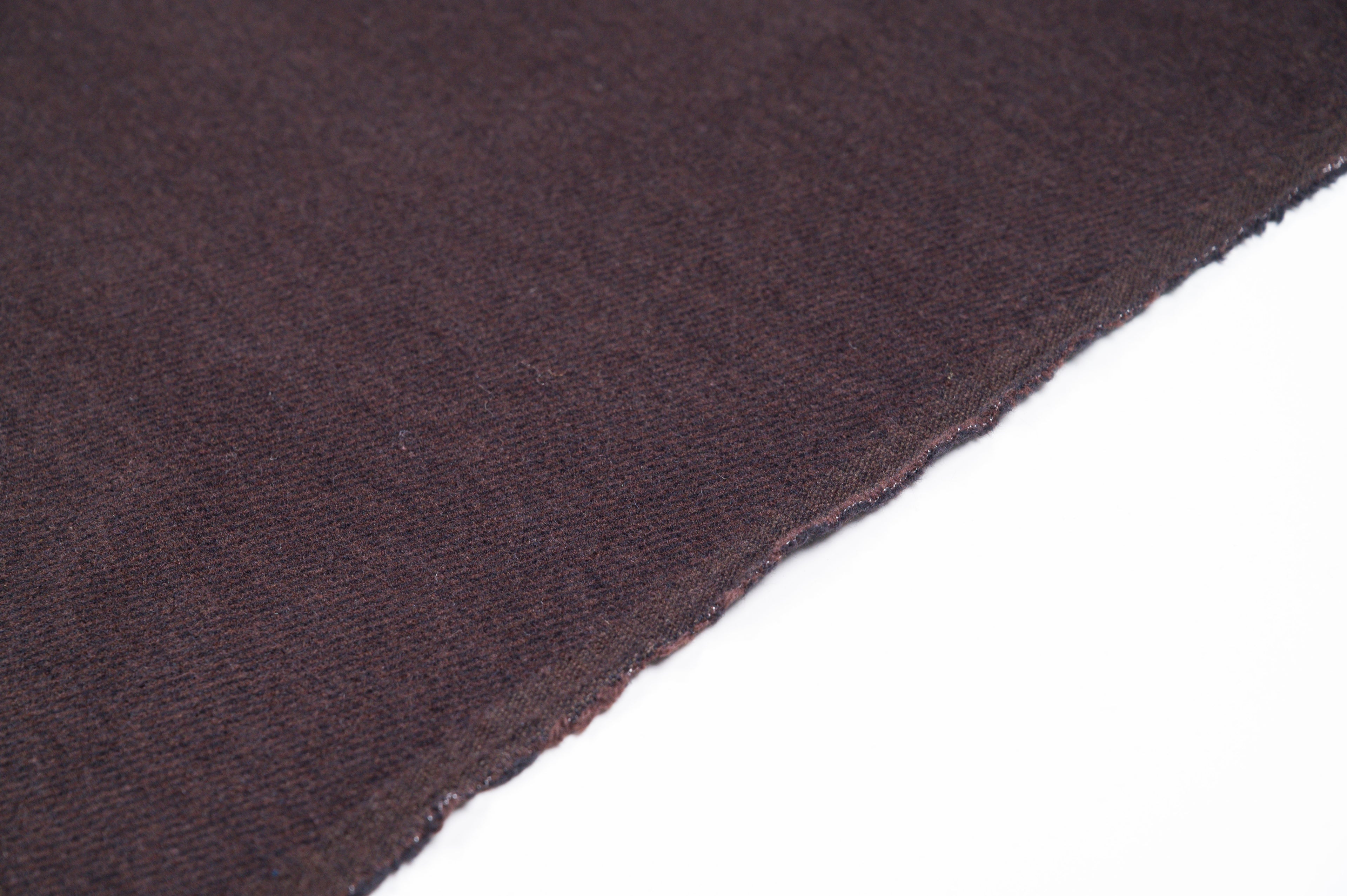 Vintage Wool Flannel Fabric  1.65m  100% Wool  Soft Touch  Brown Jacket