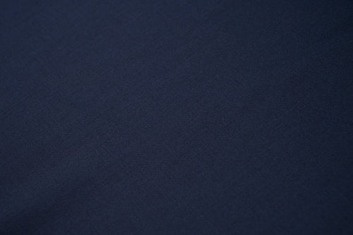 Drago Biella Super 120s Pure Wool Suit Fabric Navy Blue 260g 3.1m Bespoke Italy