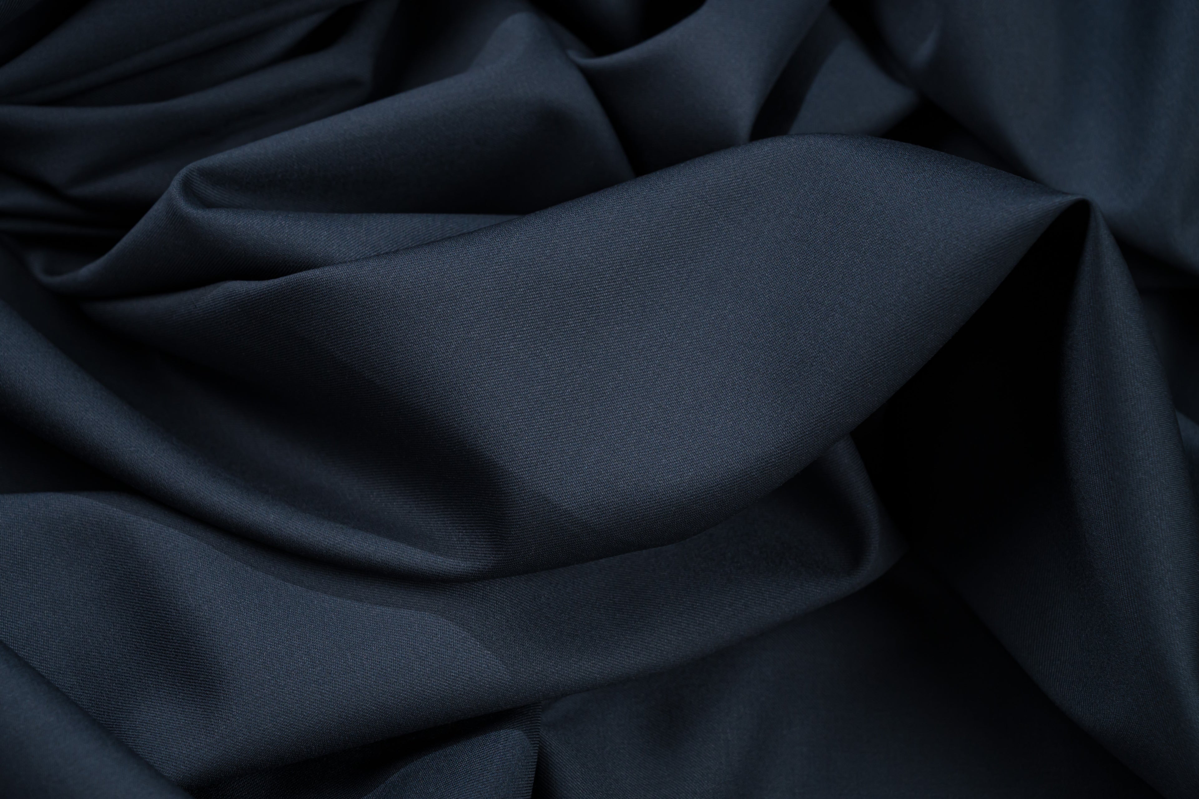 Vitale Barberis Canonico Super 110s Pure Wool Suit Fabric Charcoal 260g 3.1m Ita