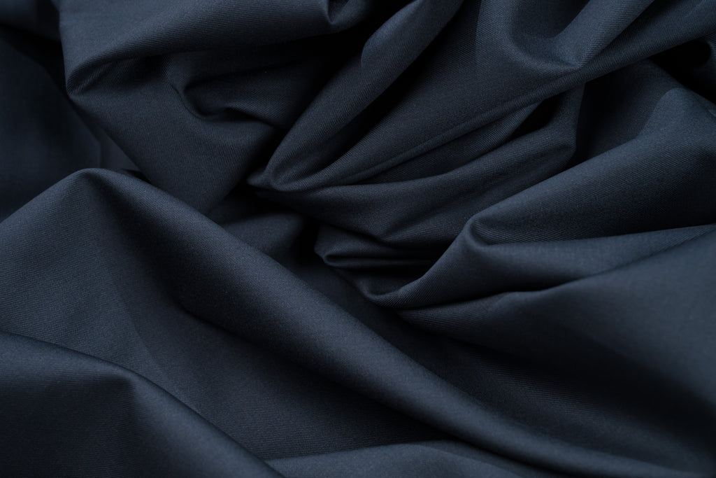 Vitale Barberis Canonico Super 110s Pure Wool Suit Fabric Charcoal 260g 3.1m Ita