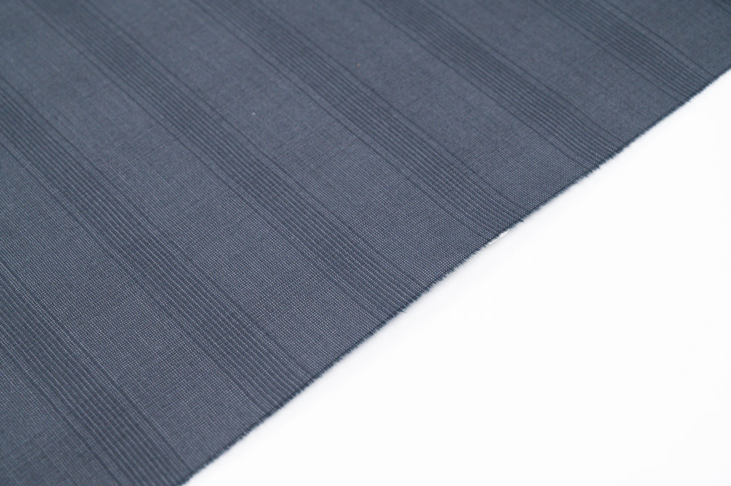 Premium Vintage Black Wool Fabric - 2.8m - 100% Virgin Wool - 240g