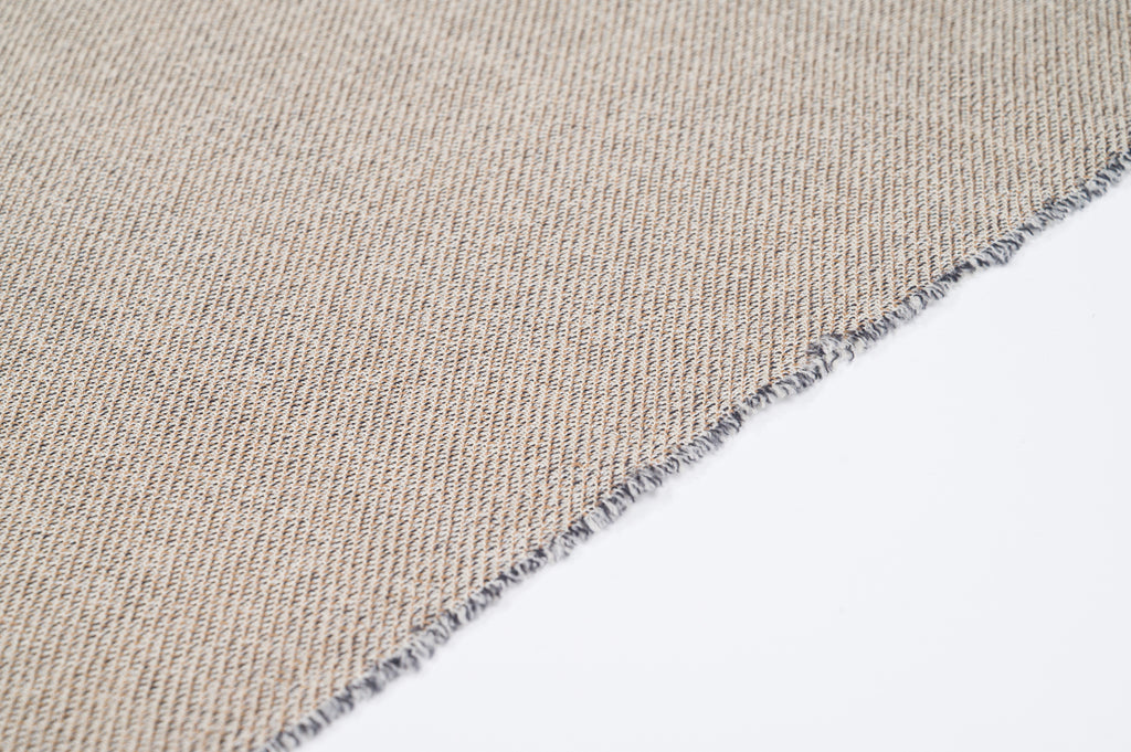 Vintage 100% Wool Jacketing - 3m - 280g - Beige Honeycomb Weave - Textured Cloth