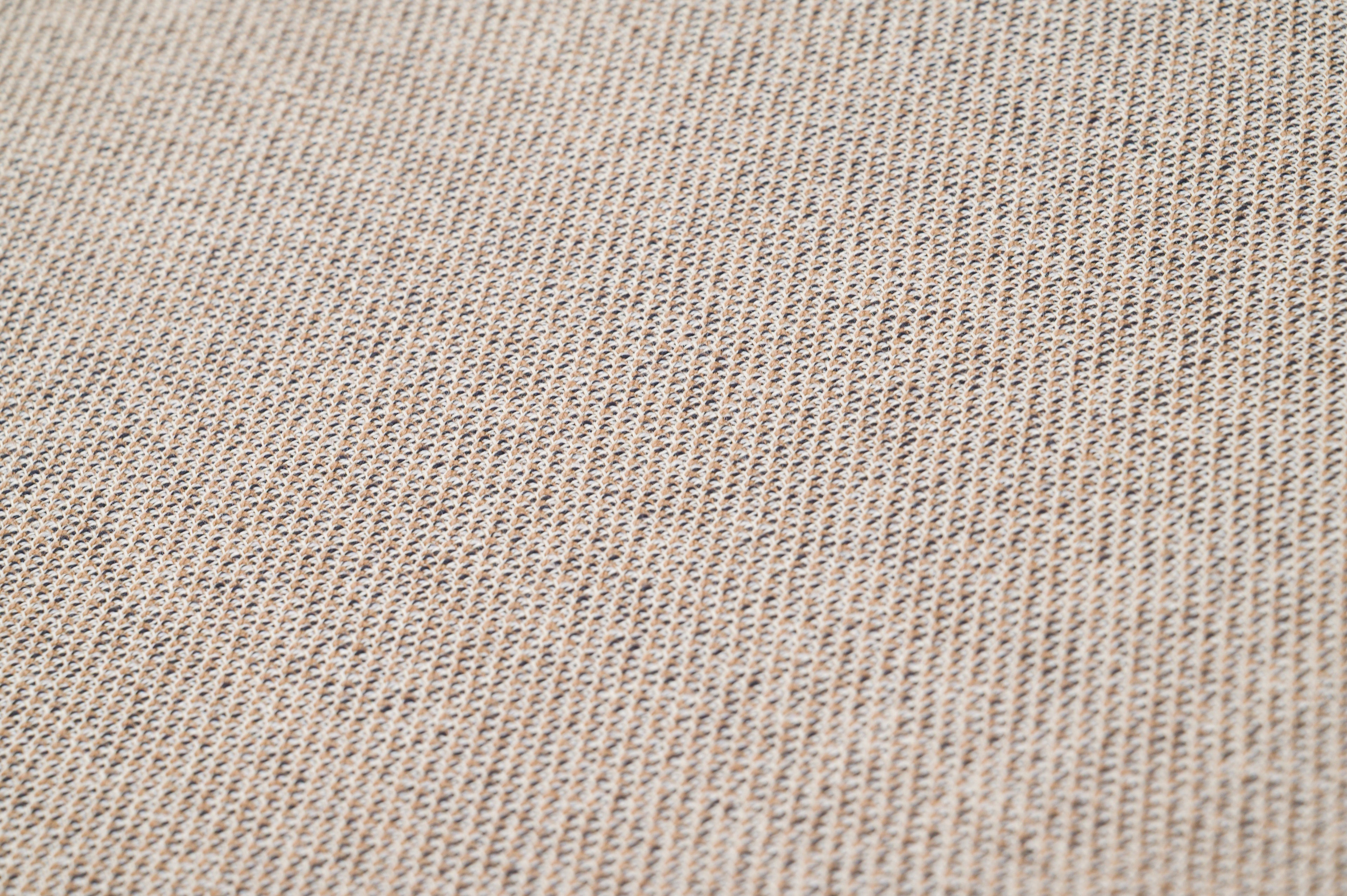 Vintage 100% Wool Jacketing - 3m - 280g - Beige Honeycomb Weave - Textured Cloth