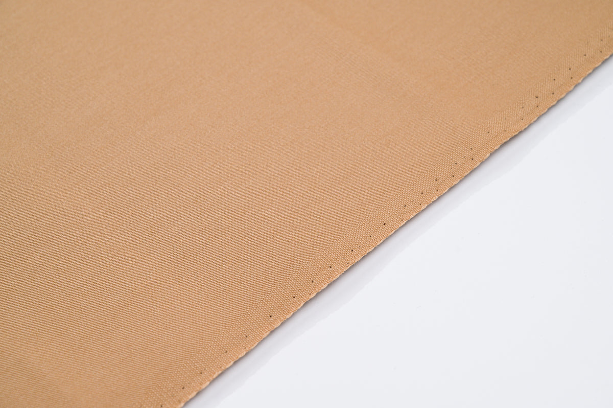 Vintage Camel Suiting Fabric - 2.8m - Wool Blend - 255g - Solid Camel Tan Twill
