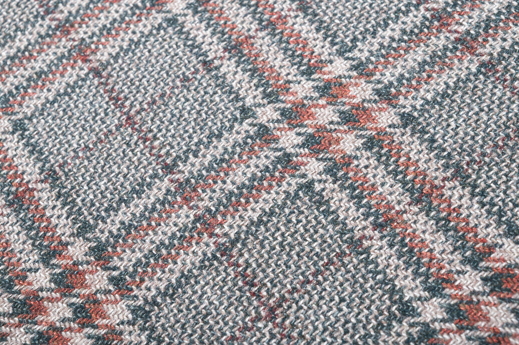 Vintage Jacketing Fabric Wool Silk Linen