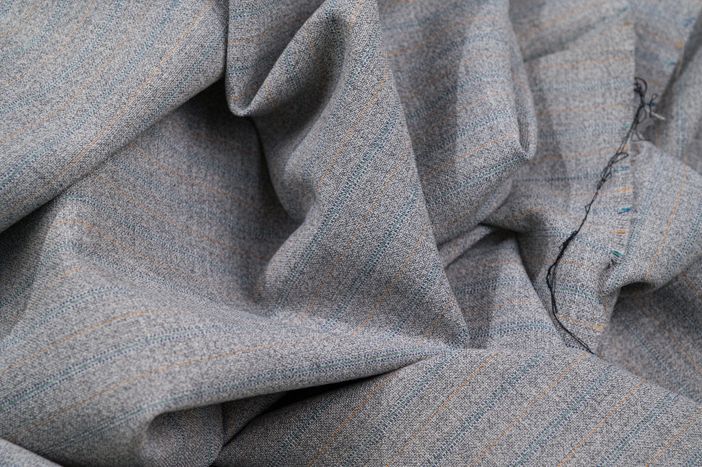 Vintage "Explorer" 100% Wool - 3m - 210g - Ultra-Light Grey Suiting