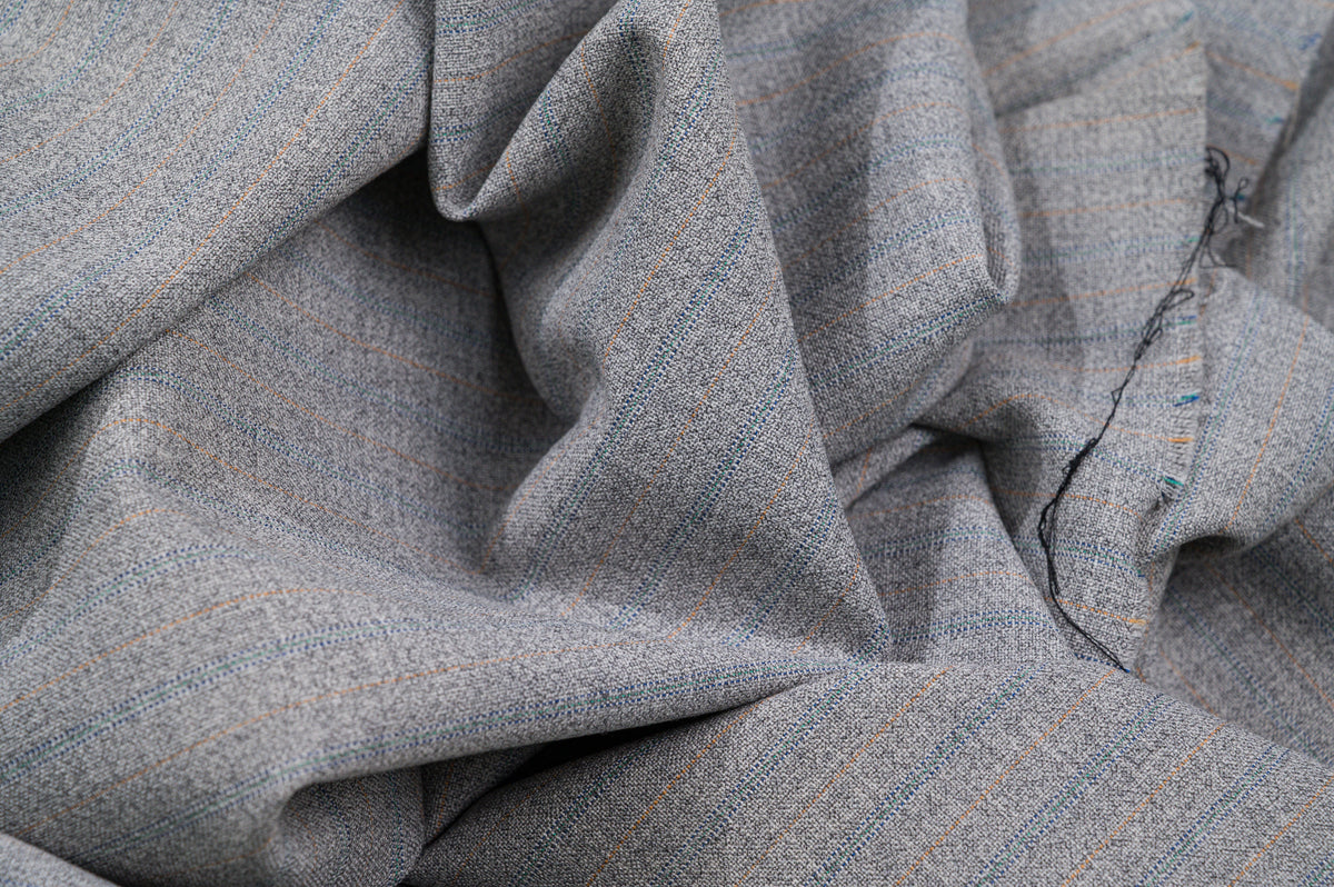 Vintage "Explorer" 100% Wool - 3m - 210g - Ultra-Light Grey Suiting