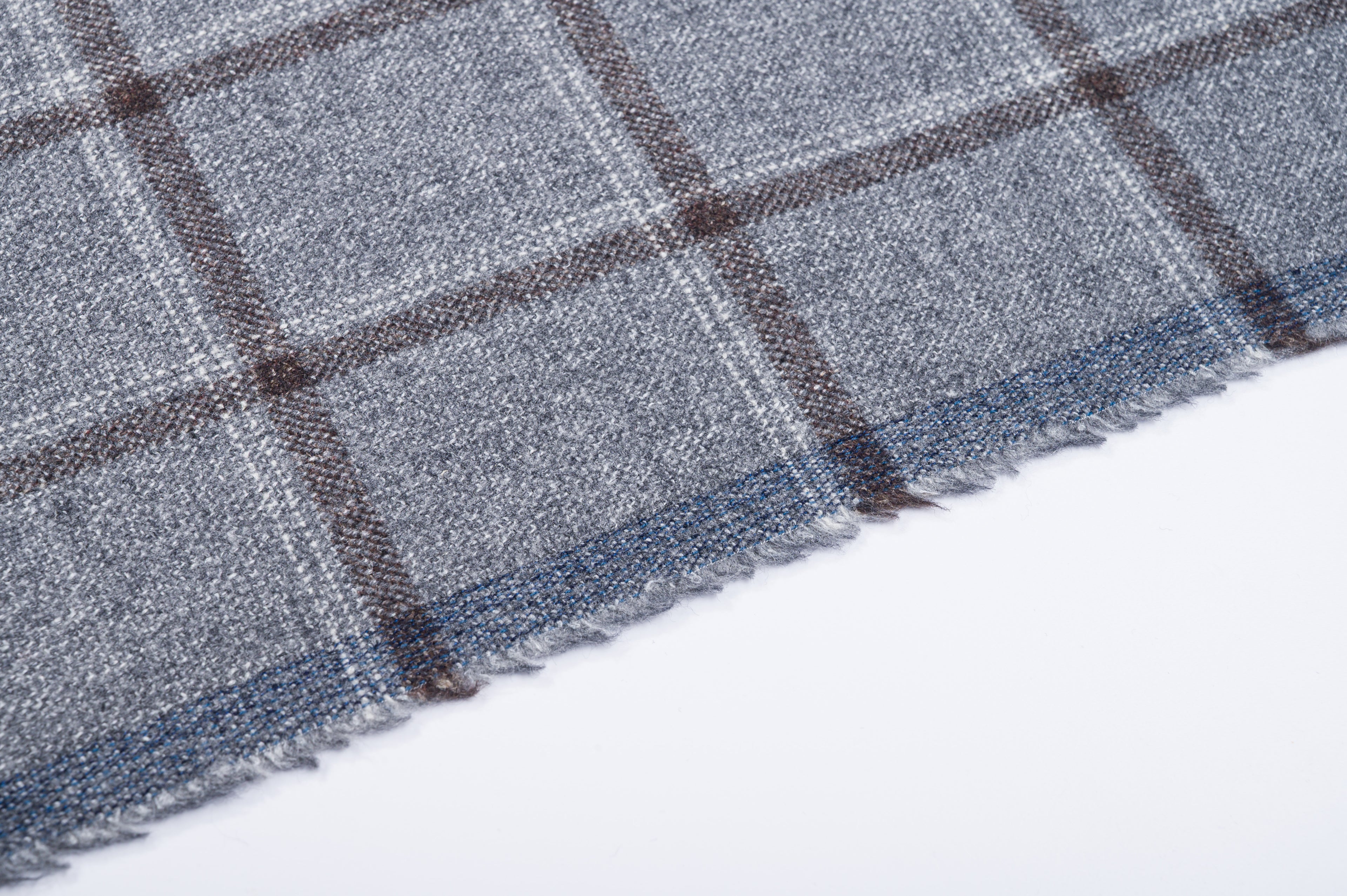 Vintage Windowpane Wool Jacket
