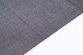 Vintage 100% Wool Fabric - 2.8m - 270g - Mid-Grey Micro-Check Suiting