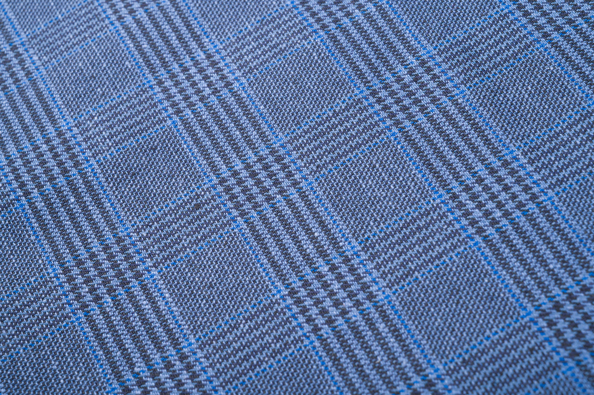 Vintage Jacket Fabric Wool Linen