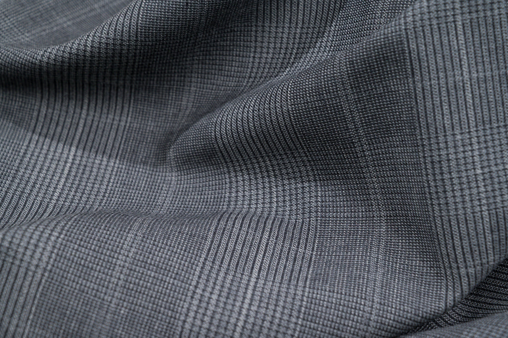 Vintage Prince of Wales Wool  2.8m  100% Virgin Wool  240g  Dark Grey