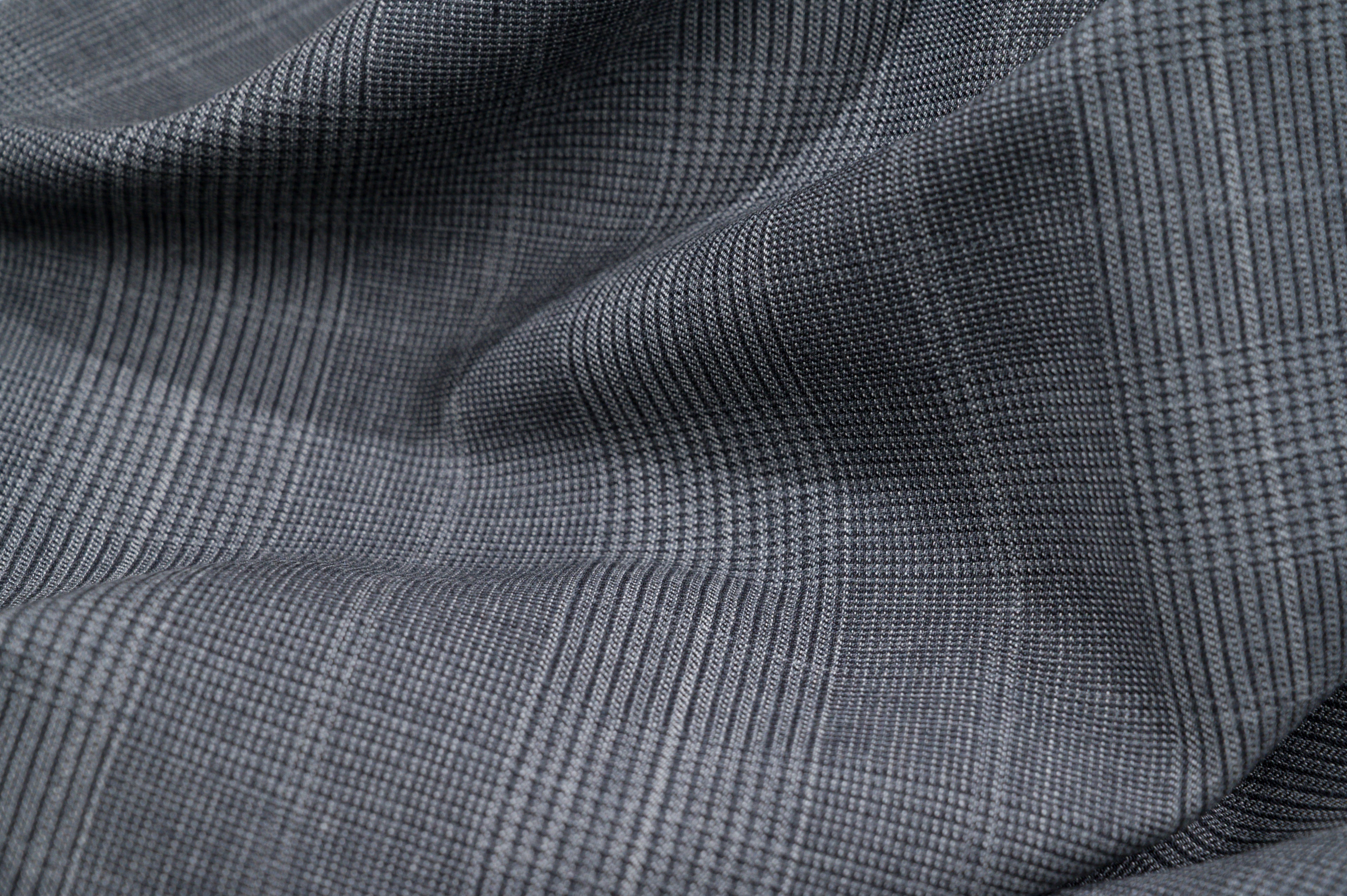 Vintage Prince of Wales Wool  2.8m  100% Virgin Wool  240g  Dark Grey