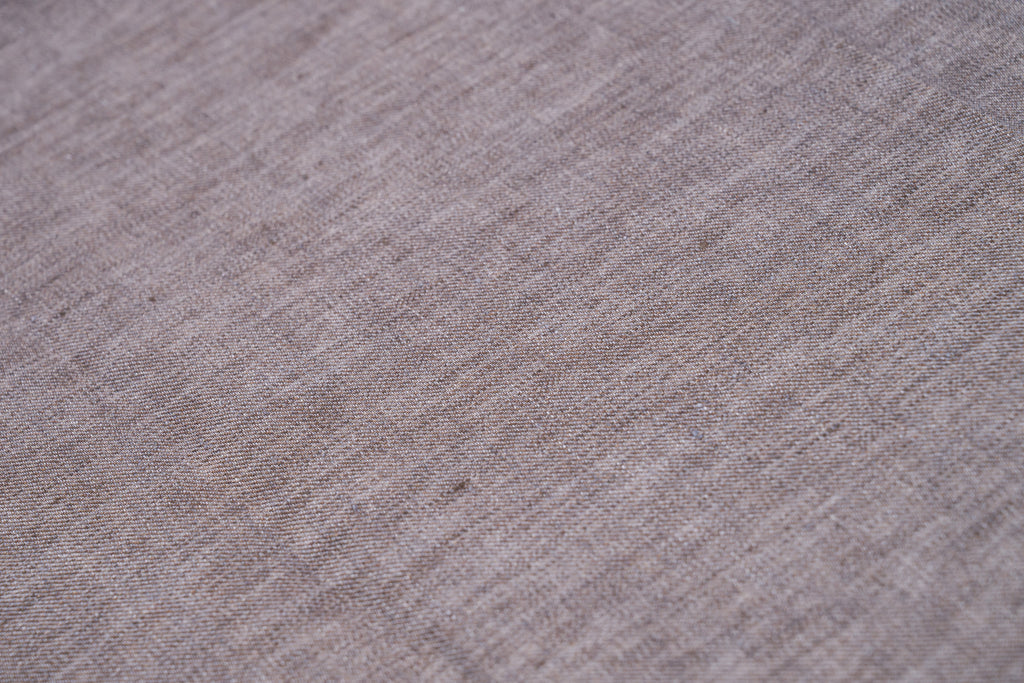 Ermenegildo Zegna Linen Cotton Fabric Taupe Beige Luxury Italian Suiting