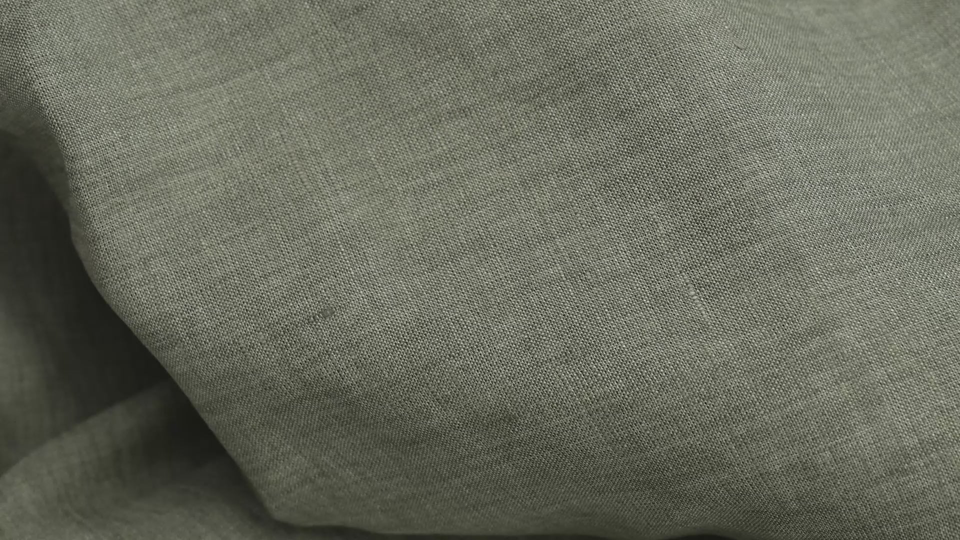 Luxury 100% Linen Shirt Fabric Olive Green 140g 2.2m Total (2 Cuts: 1m + 1.2m)