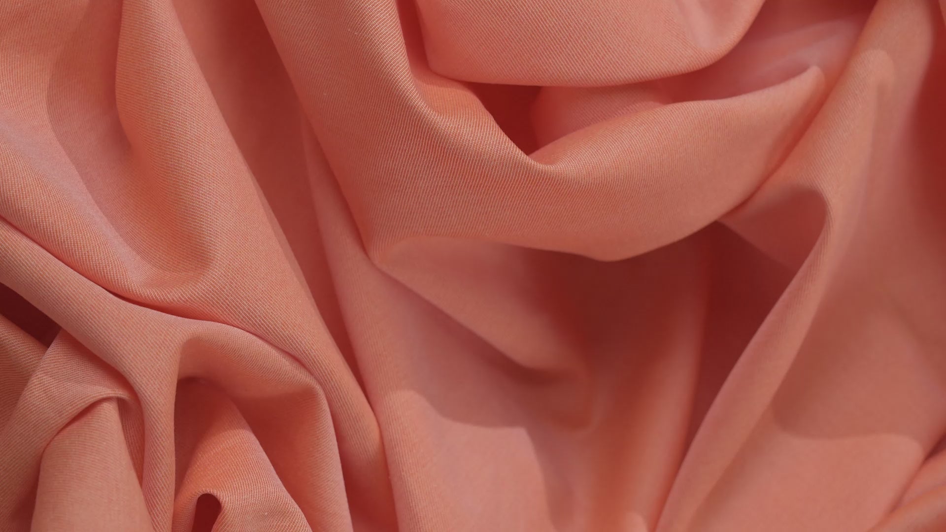 Luxury 100% Cotton Shirt Fabric Orange Peach 180g 1.7m For Bespoke Shirt Italy