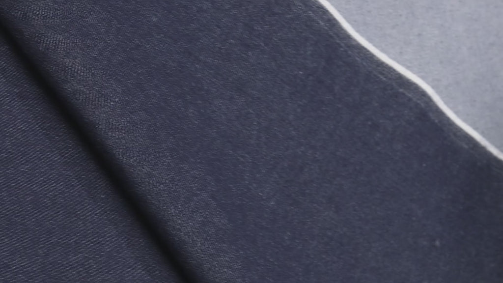 Heavyweight Raw Denim Fabric 16 oz Deep Indigo For Jeans & Workwear