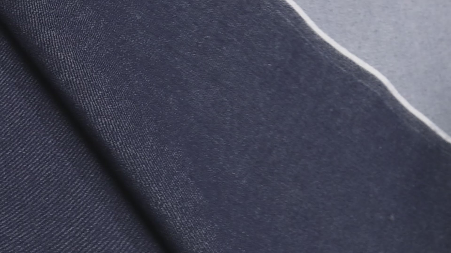 Heavyweight Raw Denim Fabric 16 oz Deep Indigo For Jeans & Workwear