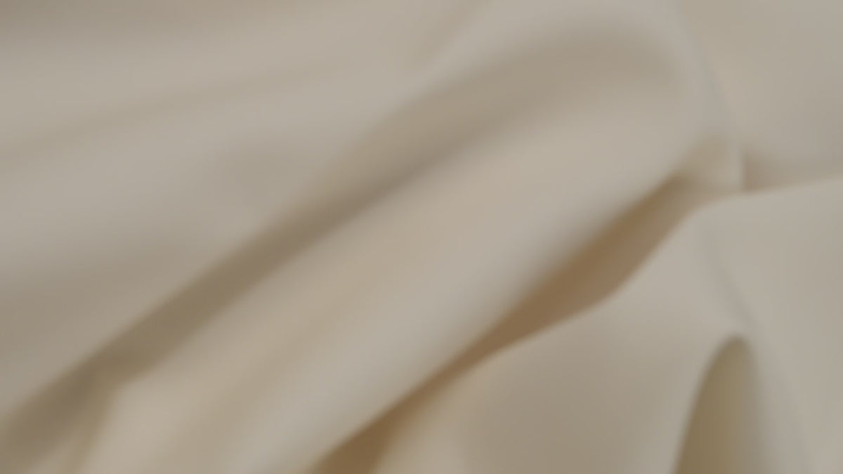 Luxury 100% Cotton Trouser Fabric White Twill Drill 320g 1.4m For Bespoke Chinos