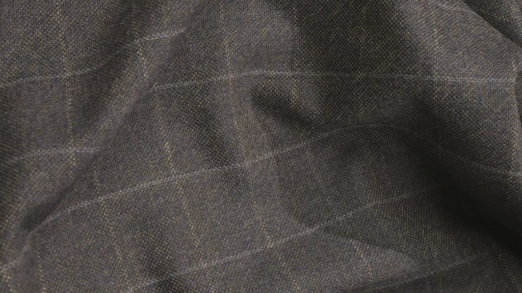 Vintage Fine England Super 120's Wool - 1.7m - 350g - Dark Brown