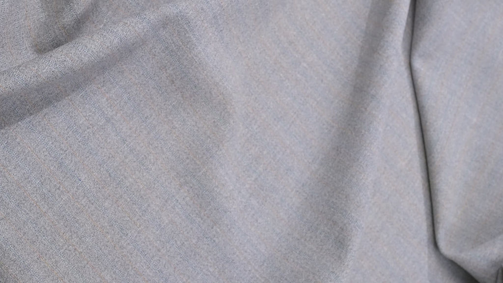 Vintage "Explorer" 100% Wool - 3m - 210g - Ultra-Light Grey Suiting