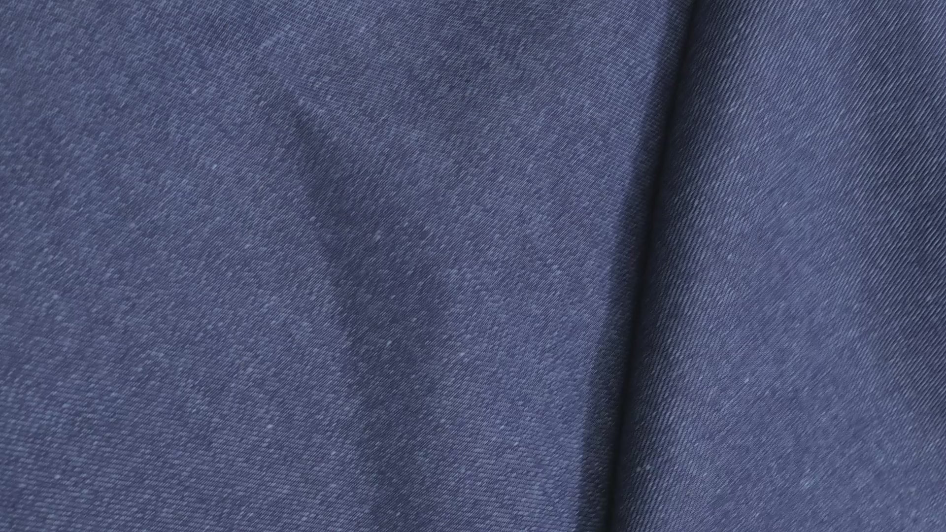 Mid-Weight Raw Denim Fabric 11 oz Indigo Blue For Shirts & Lightweight Jeans