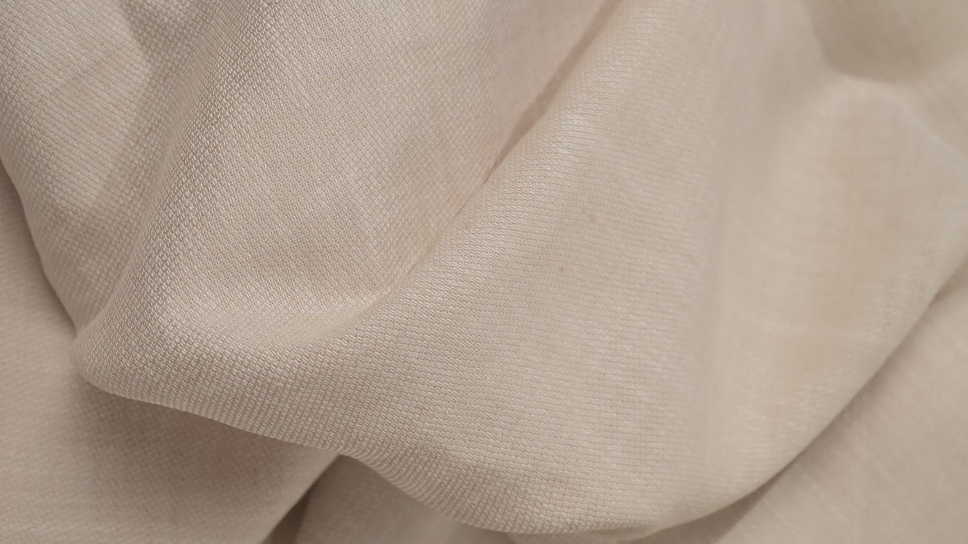 Luxury 100% Linen Trouser Fabric Ecru Beige 210g 1.6m For Bespoke Summer Pants