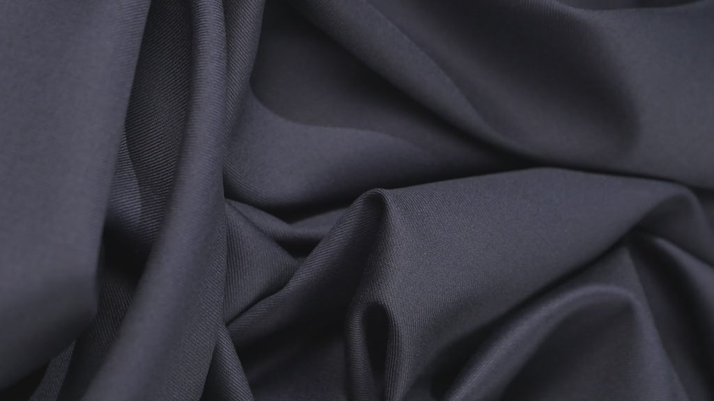 Drago Biella Super 120s Pure Wool Suit Fabric Navy Blue 260g 3.1m Bespoke Italy