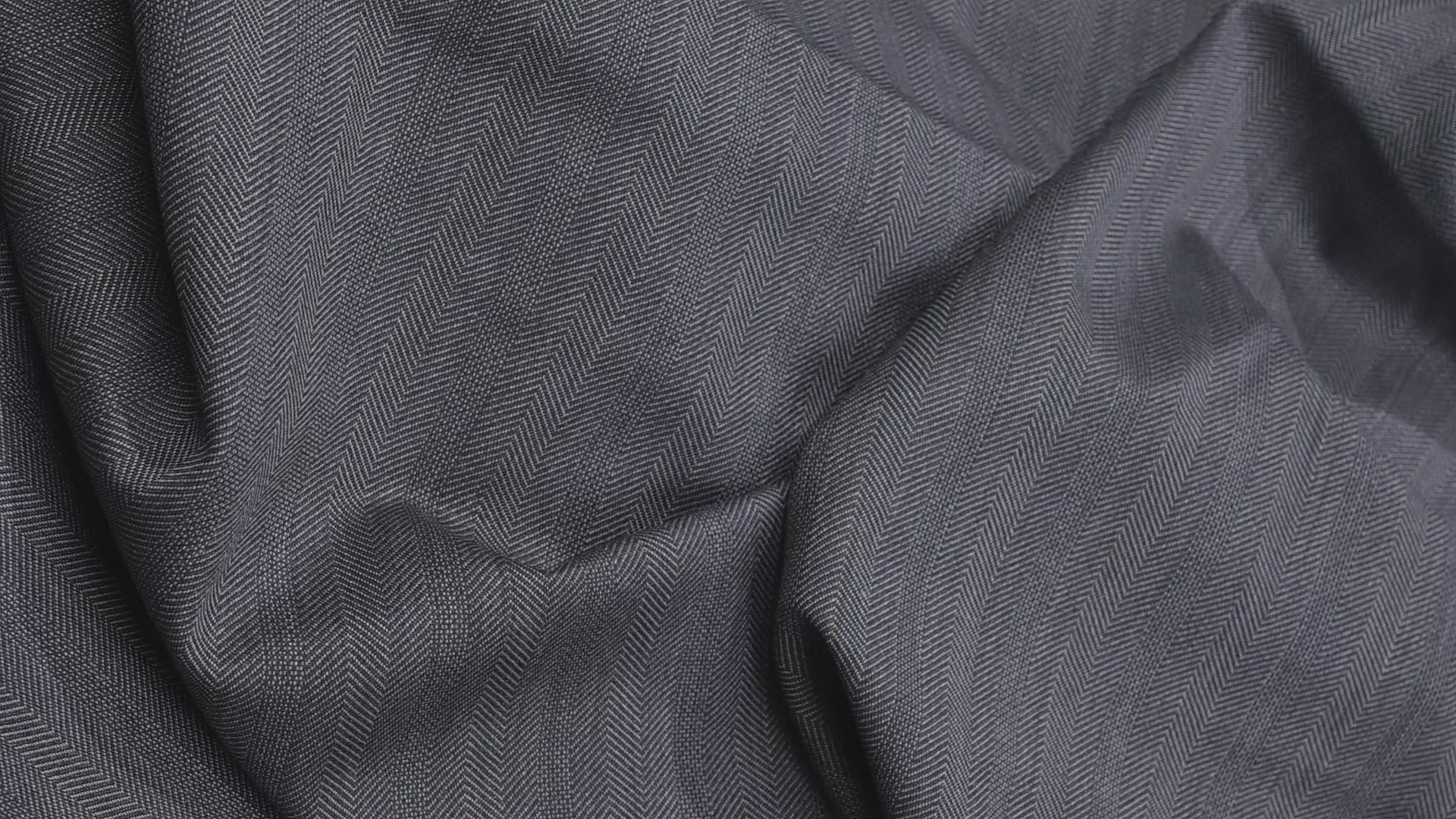 Vintage Wool Suiting - 3m - 100% Virgin Wool - 250g - Herringbone w/ Red Stripe